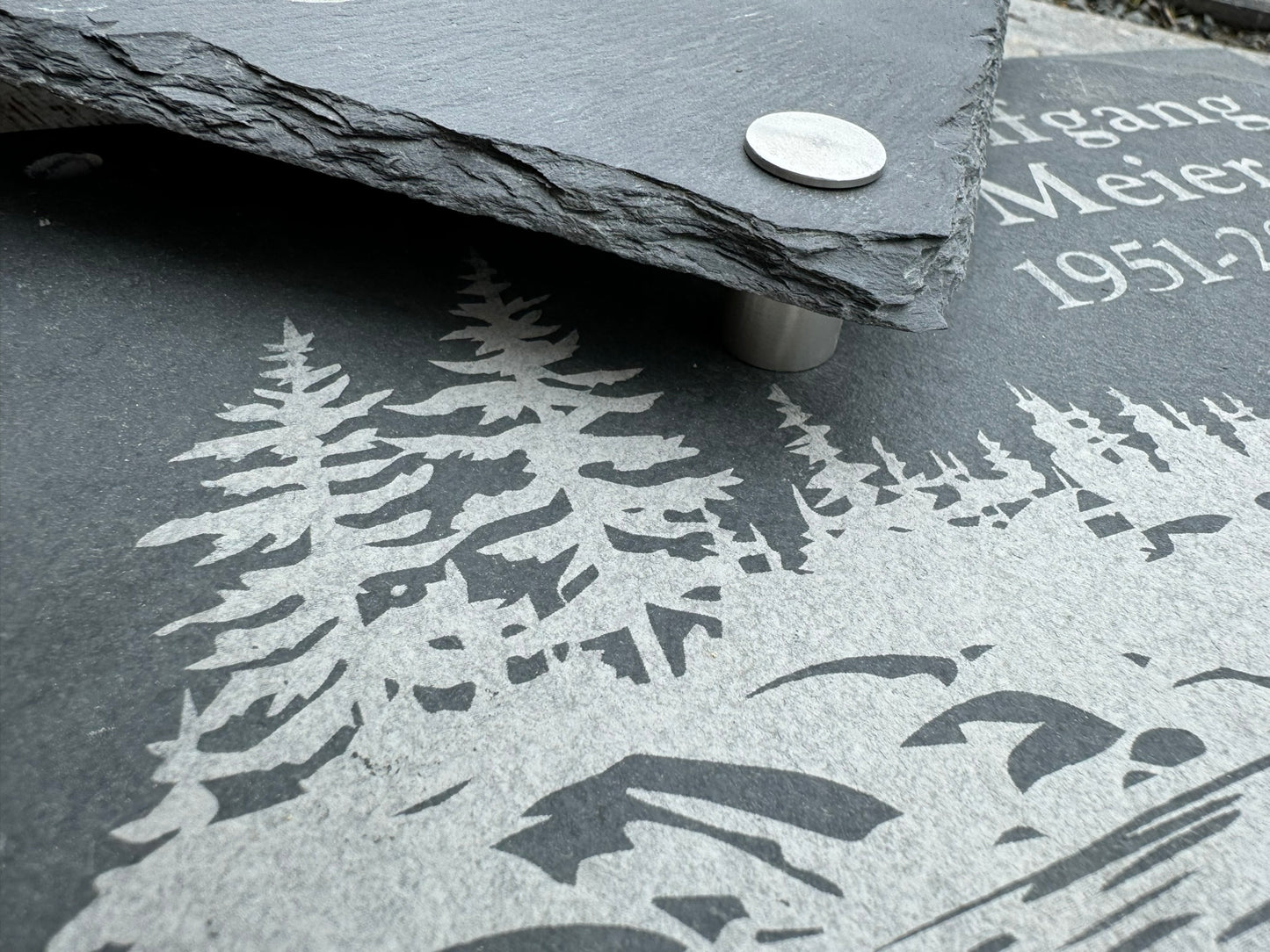 Wandhalterung aus Edelstahl